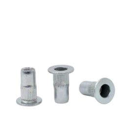 Tuerca Remachable Cilíndrica M-3 con Cabeza