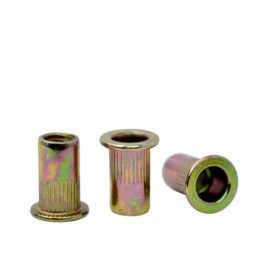 Tuerca Remachable Cilíndrica M-5 con Cabeza
