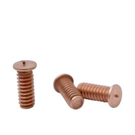 Tornillo Soldable 3/16 x 1/2, Cobrizado
