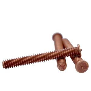 Tornillo soldable 3/16 x 1 1/2, cobrizado