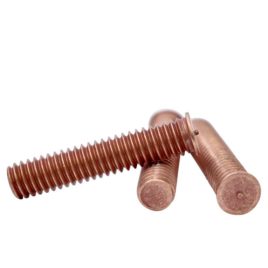 Tornillo soldable 5/16 x 1 1/2, cobrizado