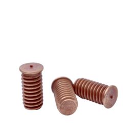 Tornillo Soldable, 5/16 x 5/8, Cobrizado