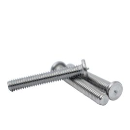 Tornillo Soldable M-4 x 25 mm, Inoxidable