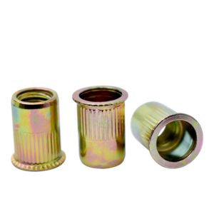 Tuerca remachable M-8, sin cabeza