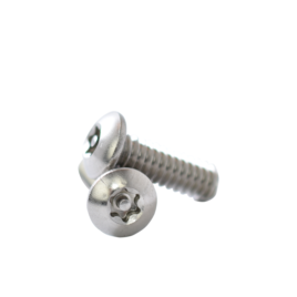 Tornillo de Seguridad Botón 1/4 x 3/4