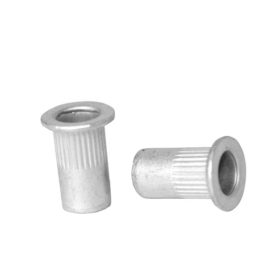 Tuerca Remachable Cilíndrica 3/26 con Cabeza, Aluminio