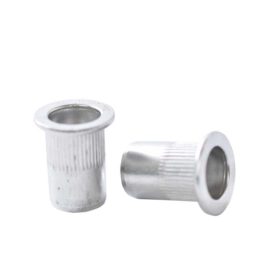 Tuerca Remachable Cilíndrica 3/8 con Cabeza, Aluminio