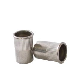 Tuerca Remachable Cilíndrica M-10 sin Cabeza, Inoxidable