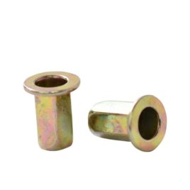 Tuerca Remachable Hexagonal M-4 con Cabeza