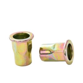 Tuerca Remachable Semihexagonal 3/8 con Cabeza