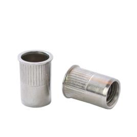 Tuerca Remachable Cilíndrica 5/16 sin Cabeza Roma, Inoxidable