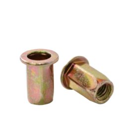 Tuerca Remachable Hexagonal M-6 con Cabeza