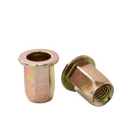 Tuerca Remachable Haxagonal M-8 con Cabeza
