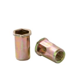Tuerca Remachable Semihexagonal M-3 sin Cabeza