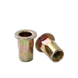 Tuerca Remachable Semihexagonal M-4 con Cabeza