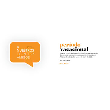 Período Vacacional, Diciembre 2024